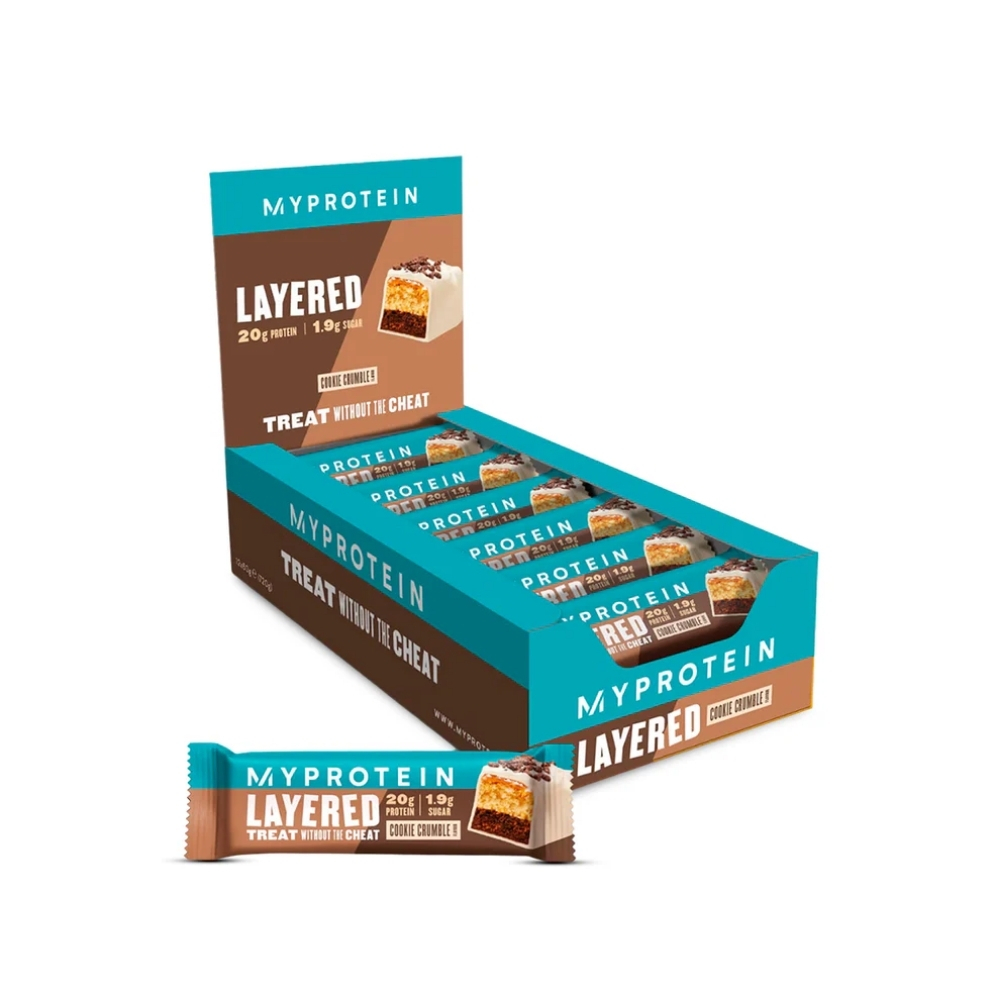 Lanyered Protein Bar Caja 12 Unidades Cookies & Cream