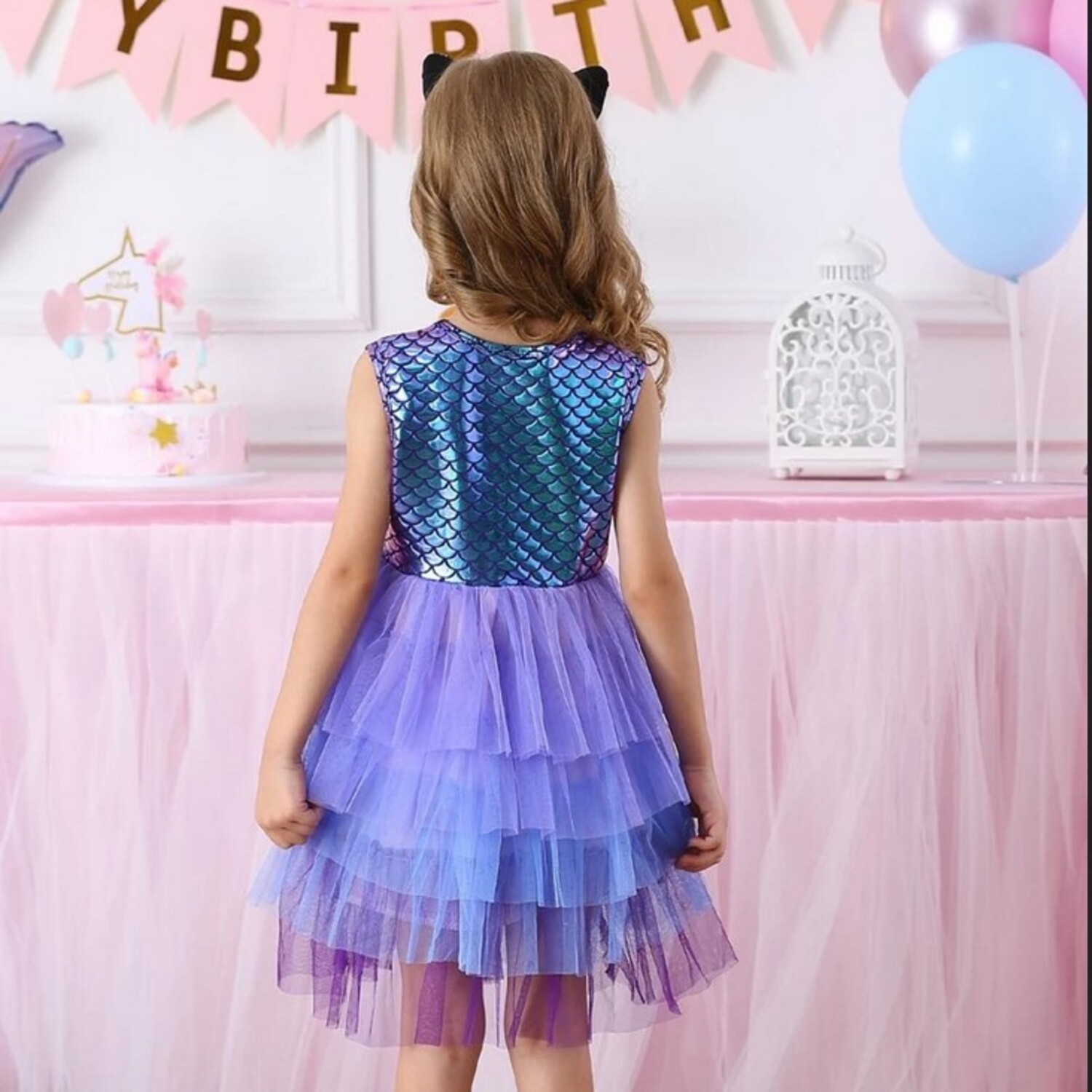 Vestidos de fiesta de sirena lila sin tirantes, vestido formal con