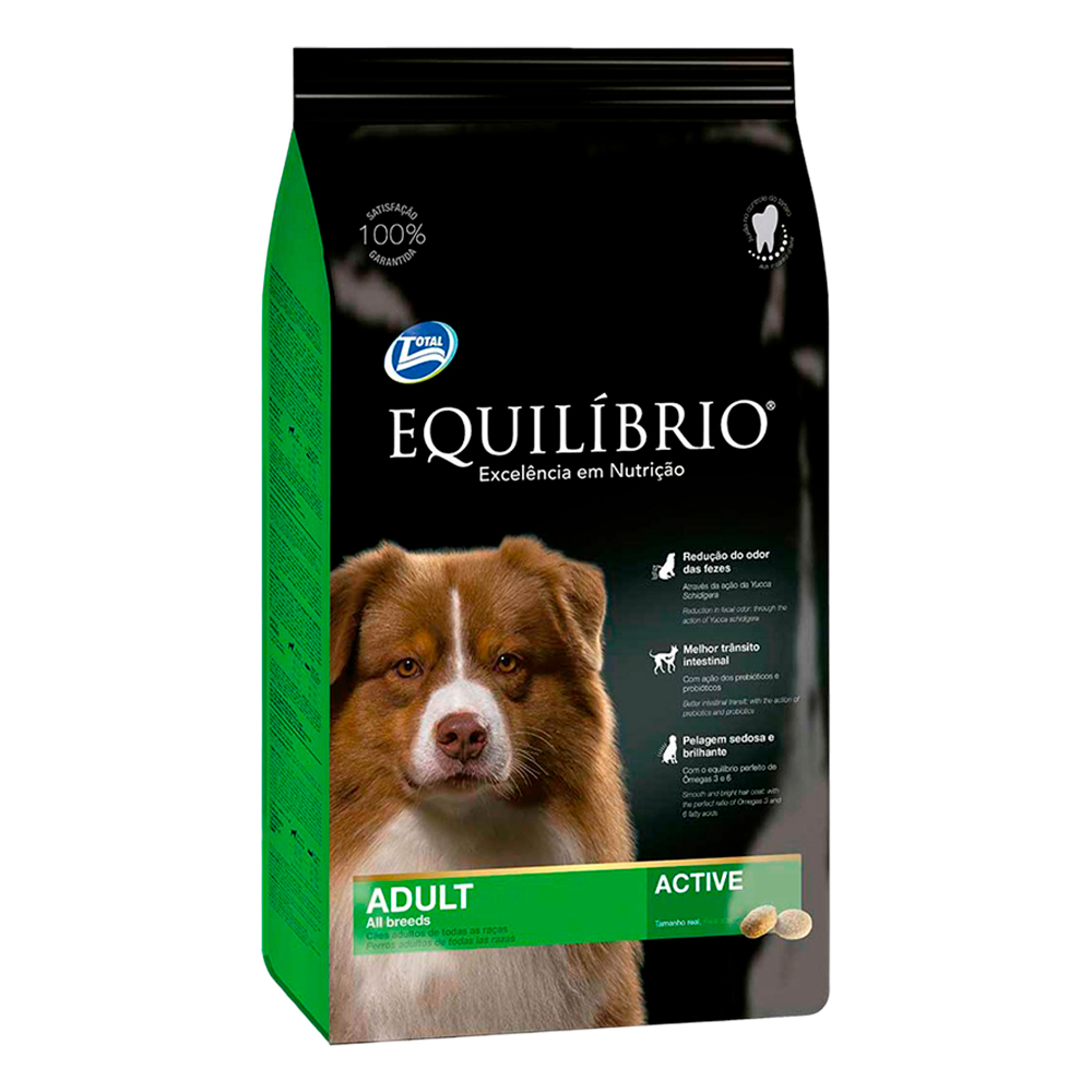 COMIDA PERRO ADULTO EQUILIBRIO ACTIVE TODAS LAS RAZAS 18KG