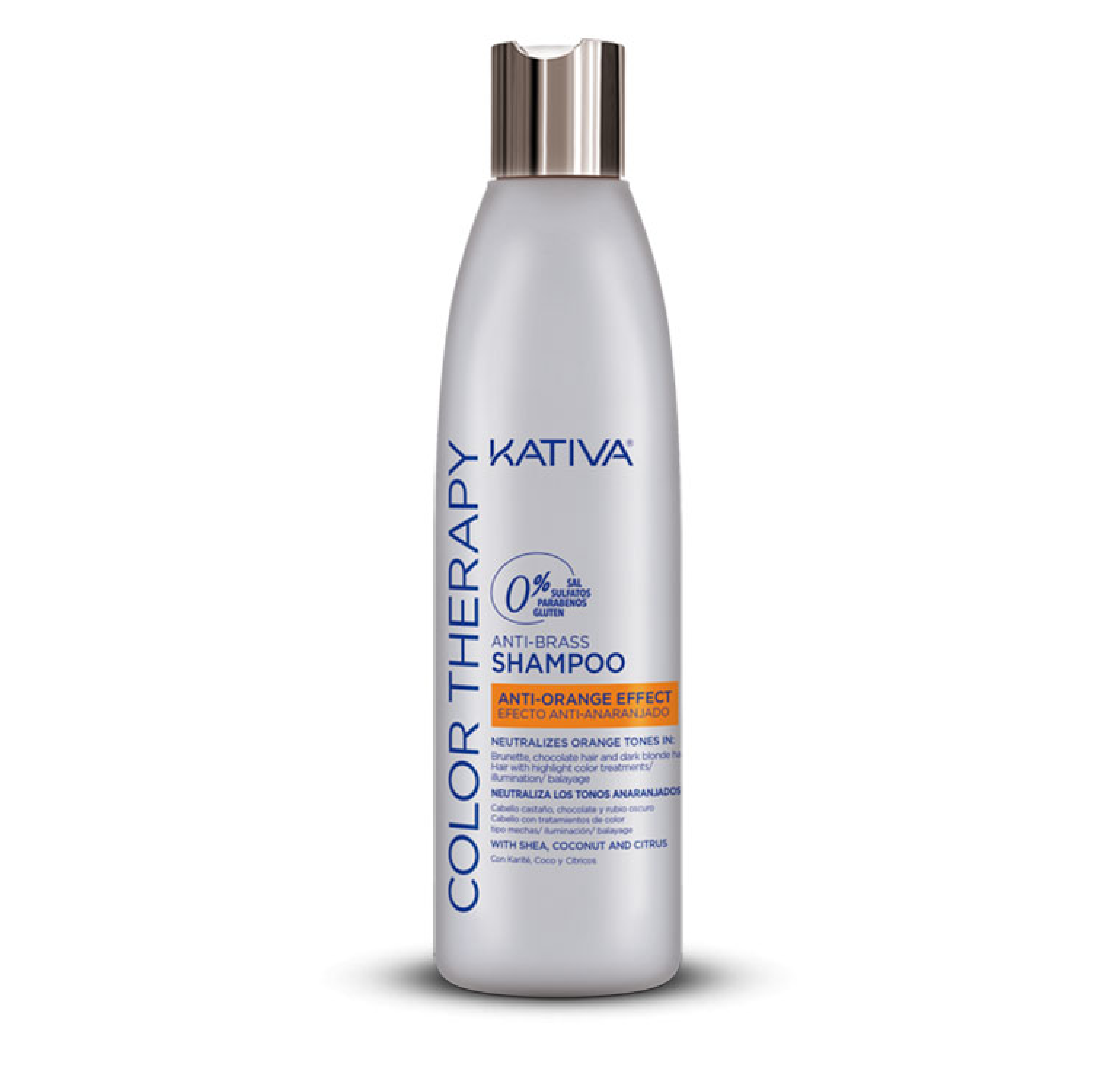 Kativa Shampoo Color Therapy Anti-Brass Cuidado del Color 250ml