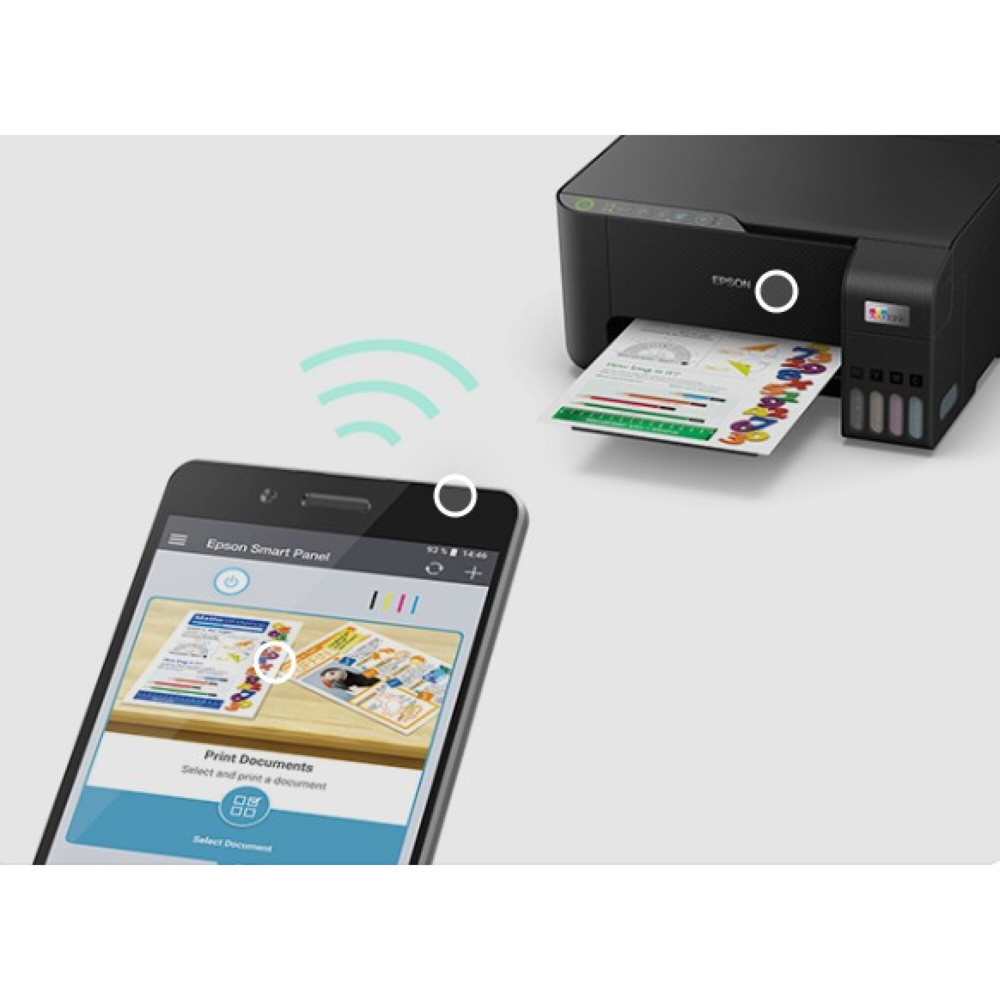 Ripley - IMPRESORA MULTIFUNCIONAL EPSON ECOTANK L3250 COLOR C/SIST.  CONTINUO, WIFI, GARANTÍA 1 AÑO