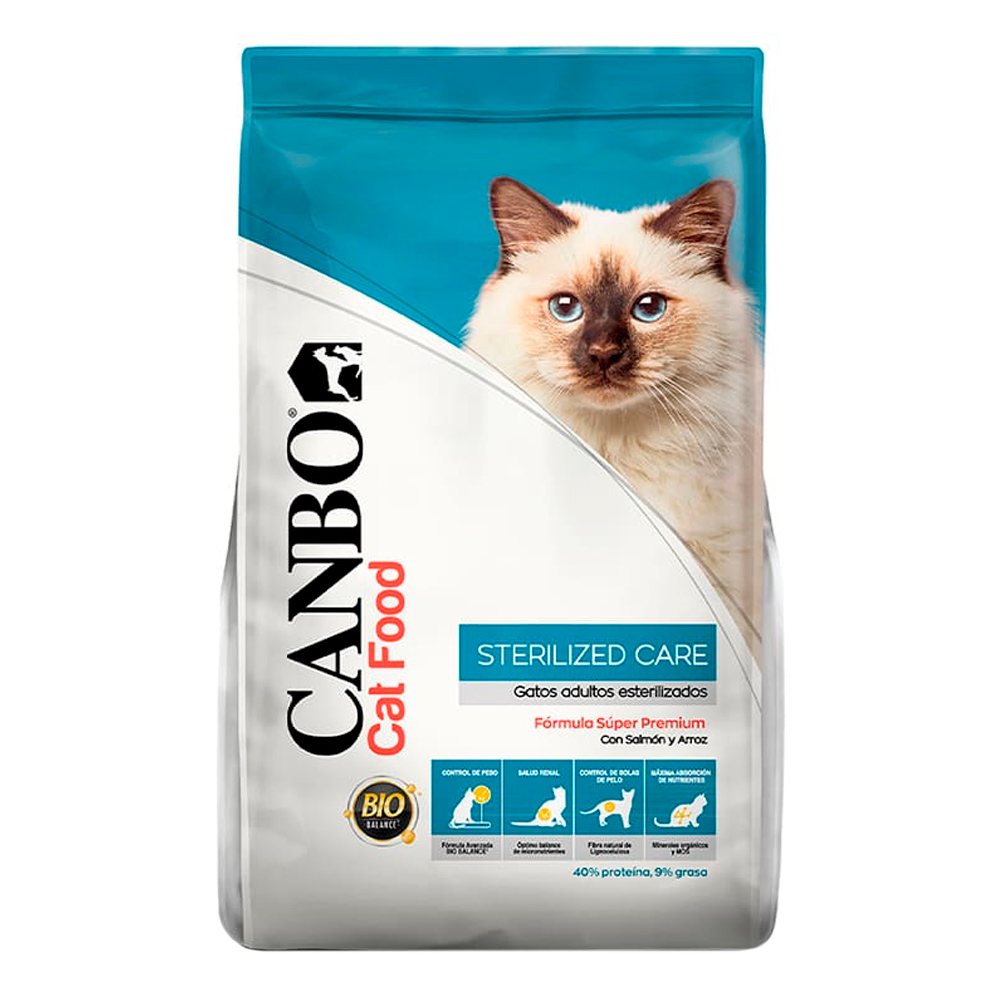 Comida para Gato Adulto Esterilizado Canbo Super Premium 3kg