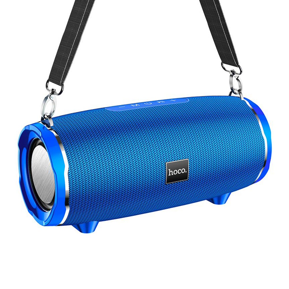 PARLANTE INALÁMBRICO BLUETOOTH V5.0 DEPORTIVO HOCO HC5 AZUL DE CALIDAD